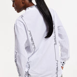House of Holland Monogram Print Long Sleeve Shirt
