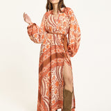 Bohemian Floral Maxi Dress