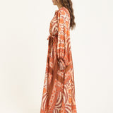 Bohemian Floral Maxi Dress