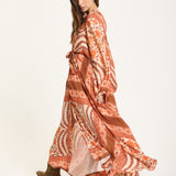 Bohemian Floral Maxi Dress