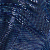 House of Holland Navy Shimmer Trousers