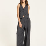Charcoal Grey Tailored Waistcoat