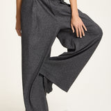 Charcoal Grey Wide Leg Trousers