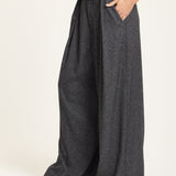 Charcoal Grey Wide Leg Trousers
