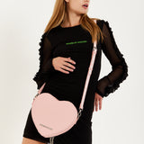 House of Holland Light Pink Heart Handbag