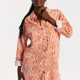 House of Holland Zebra Print Shirt Dress