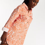 House of Holland Zebra Print Shirt Dress