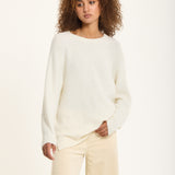 Ivory Relaxed Knit Jumper