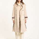 Cream Faux Shearling Coat