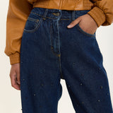 Embellished Relaxed Fit Jeans
