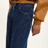 Embellished Relaxed Fit Jeans