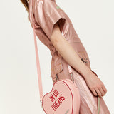 House of Holland Bitter Sweet Heart Handbag With ''In Ur Dreams'' Message