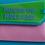 House Of Holland Acrylic Logo Satchel Bag