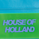 House Of Holland Logo Acrylic Crossbody Bag