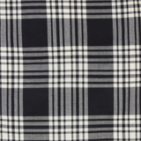 House of Holland Wool Black And White Check Mini Skirt