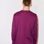 @hattiestewart 'Bullshit' Purple Long Sleeve Tee by House of Holland
