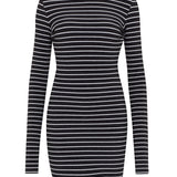 High Neck Bodycon Dress