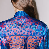 House of Holland Sheer Blue Boxy Shirt