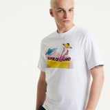 House of Holland Planet Printed T-Shirt in White