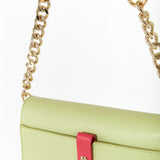 House Of Holland Printed Bag In Green