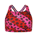 House of Holland HOH X Speedo Bright Cheetah Stripe Bralet