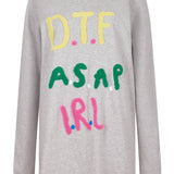 House of Holland @eddieeddiebybillytommy 'DTF' Long Sleeve Tee