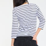 Breton Stripe Boat Neck Top