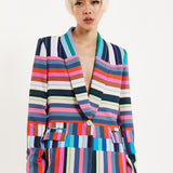 House Of Holland Colour Bar Blazer