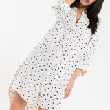 Mono Spot Mini Shirt Dress