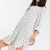 Mono Spot Mini Shirt Dress