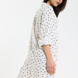 Mono Spot Mini Shirt Dress
