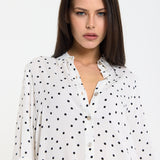Mono Spot Mini Shirt Dress