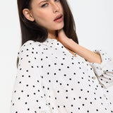Mono Spot Mini Shirt Dress