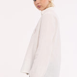 Cutwork Embroidered Cotton Shirt