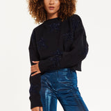 Sparkle Star Jumper in Black