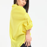 Relaxed Fit Yellow Shirt