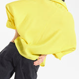 Relaxed Fit Yellow Shirt