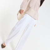 Striped Relaxed Cotton Blend Shirt