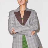 Oversized Wool Tailored Jacket