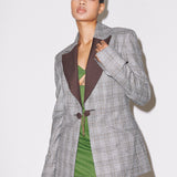 Oversized Wool Tailored Jacket
