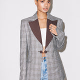 Oversized Wool Tailored Jacket