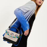 House of Holland Satchel Bag with Chain