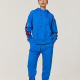 Blue Rainbow Logo Cotton Joggers