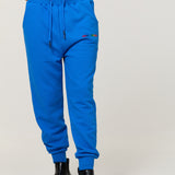 Blue Rainbow Logo Cotton Joggers