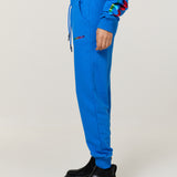 Blue Rainbow Logo Cotton Joggers