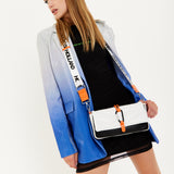 House Of Holland Black And White Crossbody Bag