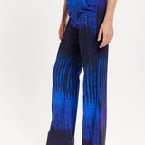Abstract Print Tailored Trousers