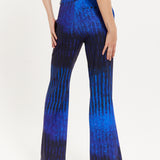 Abstract Print Tailored Trousers