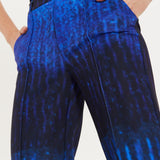 Abstract Print Tailored Trousers