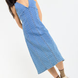 Denim Spot Midi Dress